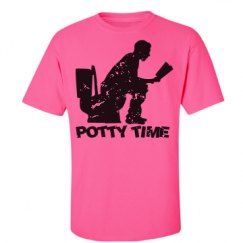 Unisex Ultra Cotton Safety Neon Crewneck Tee