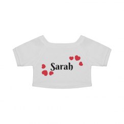 Cute Hearts Valentines Day Teddy Bear