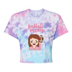 Women's Tie Dye Crop Top Tee
