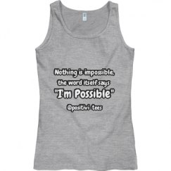 Ladies Semi-Fitted Basic Promo Tank