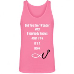 Unisex Jersey Neon Tank Top