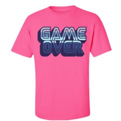 Unisex Ultra Cotton Safety Neon Crewneck Tee