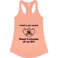 Ladies Slim Fit Racerback Tank Top