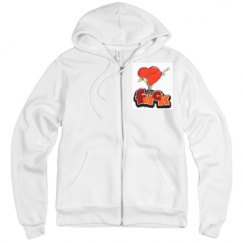 Unisex Fleece Full Zip Midweight Hoodie