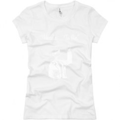 Ladies Slim Fit Basic Promo Jersey Tee