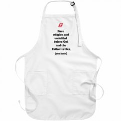 Basic White Apron