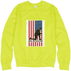 Unisex Neon Crewneck Sweatshirt