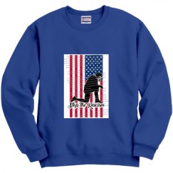 Unisex Film and Foil Crewneck Sweatshirt