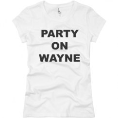 Ladies Slim Fit Basic Promo Jersey Tee