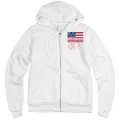 Unisex Fleece Full Zip Midweight Hoodie