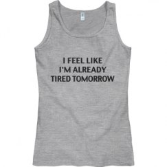 Ladies Semi-Fitted Basic Promo Tank