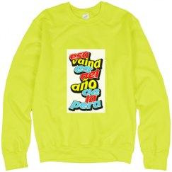 Unisex Neon Crewneck Sweatshirt