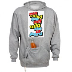 Unisex Beer Holder Tailgate Hoodie