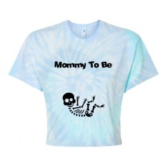 Women's Tie Dye Crop Top Tee