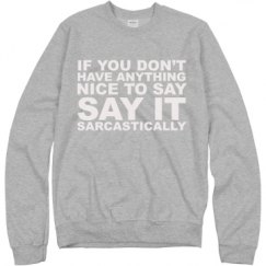 Unisex Basic Promo Crewneck Sweatshirt