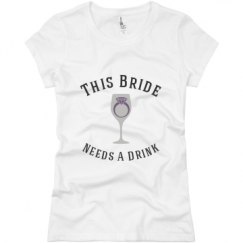 Ladies Slim Fit Basic Promo Jersey Tee