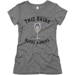 Ladies Slim Fit Super Soft Triblend Tee