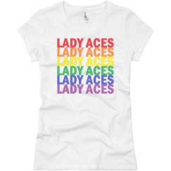 Ladies Slim Fit Basic Promo Jersey Tee
