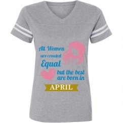 Ladies Relaxed Fit Vintage Sports Tee