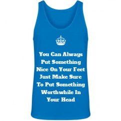 Unisex Jersey Neon Tank Top