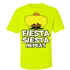 Unisex Ultra Cotton Safety Neon Crewneck Tee