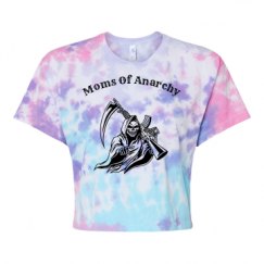 Women's Tie Dye Crop Top Tee