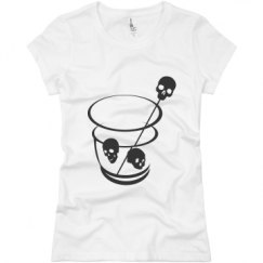 Ladies Slim Fit Basic Promo Jersey Tee