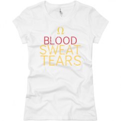 Ladies Slim Fit Basic Promo Jersey Tee