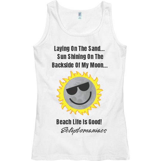 Ecliptomaniacs Sun On Backside Of Moon Tank Ecliptomaniacs Sun On Backside Of Moon Tank
