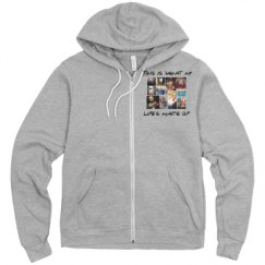 Unisex Fleece Full Zip Midweight Hoodie