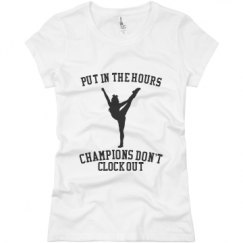 Ladies Slim Fit Basic Promo Jersey Tee