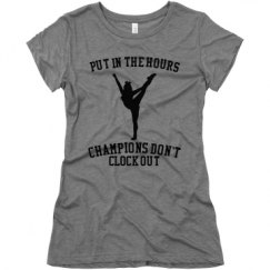 Ladies Slim Fit Super Soft Triblend Tee