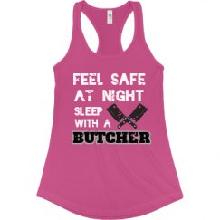 Ladies Slim Fit Racerback Tank Top