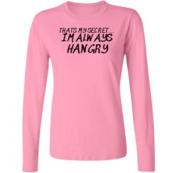 Ladies Relaxed Fit Basic Long Sleeve Tee