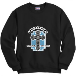 Unisex Film and Foil Crewneck Sweatshirt