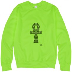 Unisex Neon Crewneck Sweatshirt