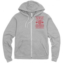 Unisex Fleece Full Zip Midweight Hoodie