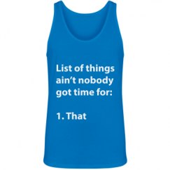 Unisex Jersey Neon Tank Top