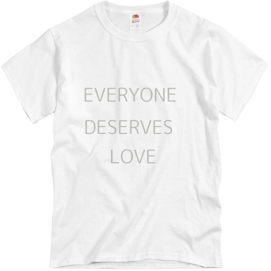 Everyone Deserves Love Silver Everyone Deserves Love Silver