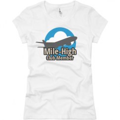 Ladies Slim Fit Basic Promo Jersey Tee