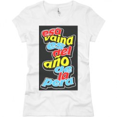 Ladies Slim Fit Basic Promo Jersey Tee
