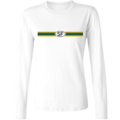 Ladies Relaxed Fit Basic Long Sleeve Tee