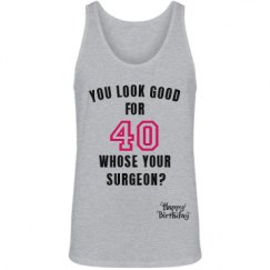 Unisex Jersey Tank Top