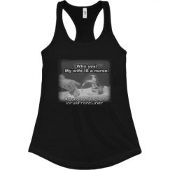 Ladies Slim Fit Racerback Tank Top
