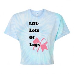 Women's Tie Dye Crop Top Tee