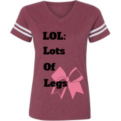 Ladies Relaxed Fit Vintage Sports Tee