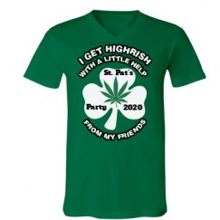 Unisex V-Neck Jersey Tee