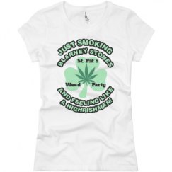 Ladies Slim Fit Basic Promo Jersey Tee