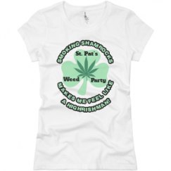 Ladies Slim Fit Basic Promo Jersey Tee