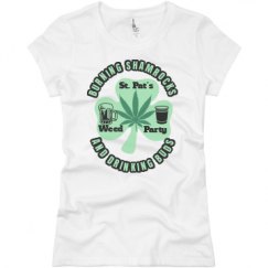 Ladies Slim Fit Basic Promo Jersey Tee